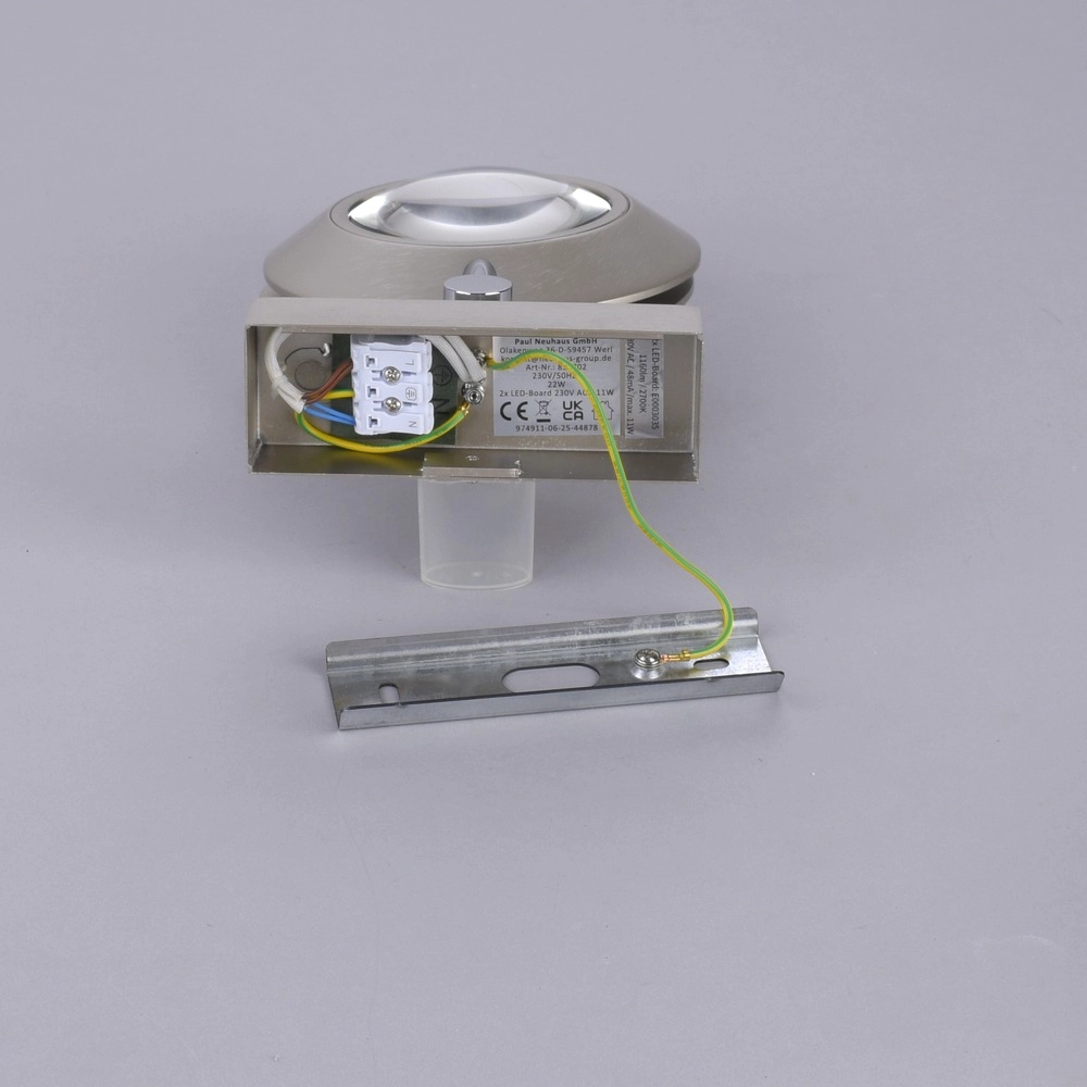 2L led wandlamp Pure Oculis Diamond grey Paul Neuhaus 4012248397022