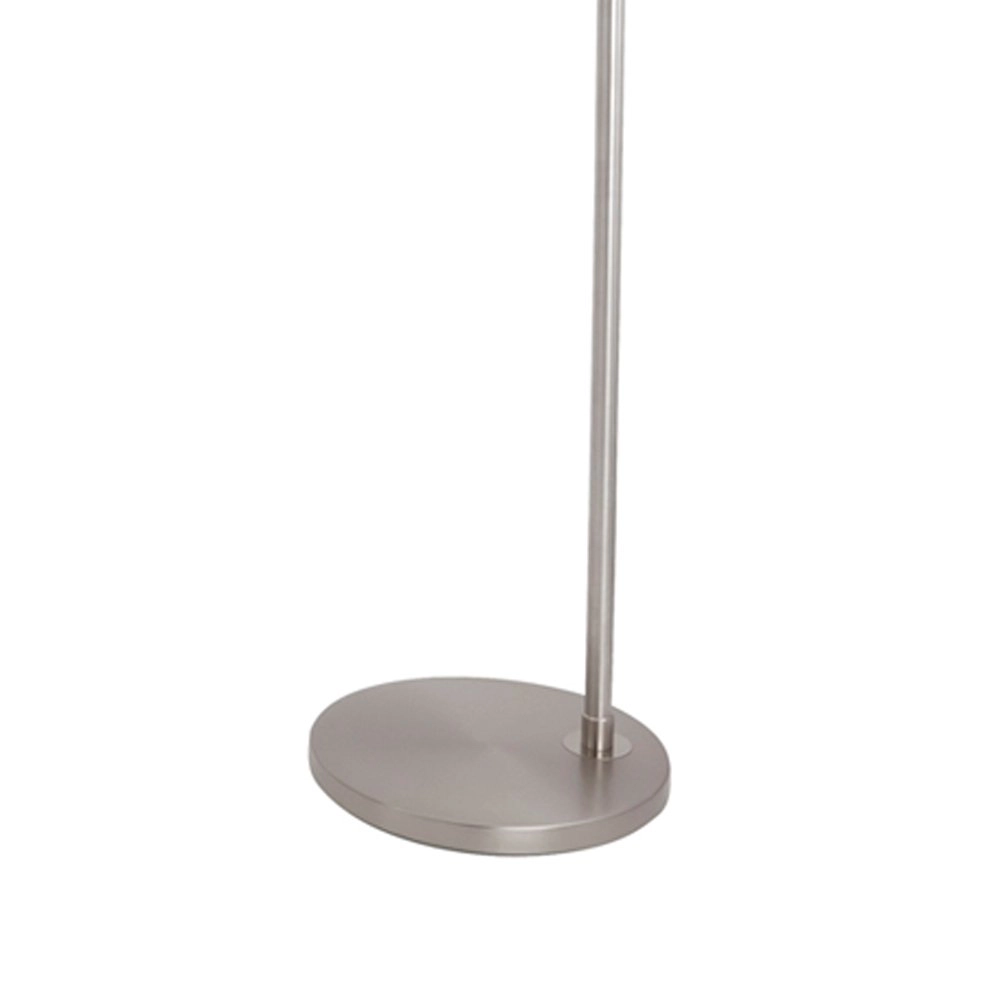 Arc lamp Stresa Rvs met witte lampenkap Steinhauer 8712746092882