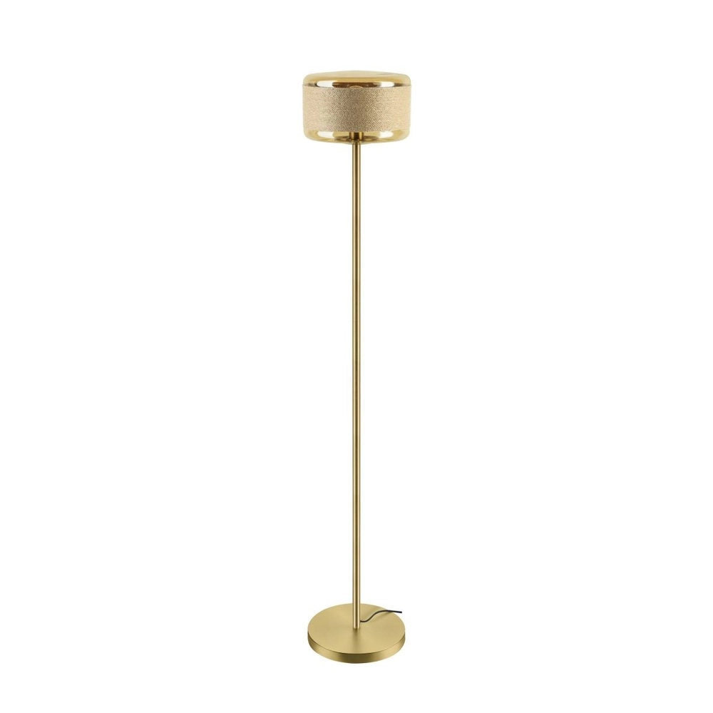 Vloerlamp Pantilo Rope 27 goud Ø 27,5cm SLV 4024163318181