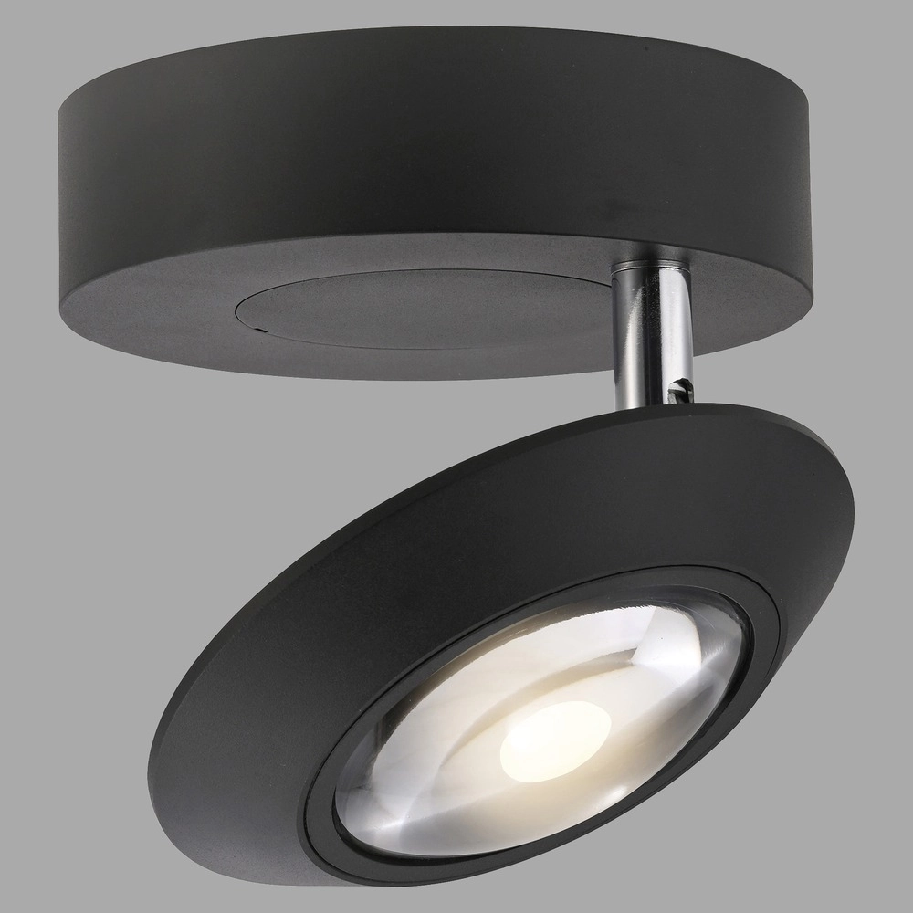 Led plafondspot Pure Oculis black pearl