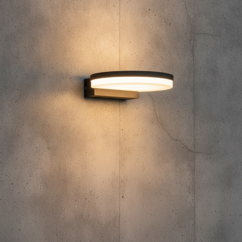 Design wandlamp Posen grijs