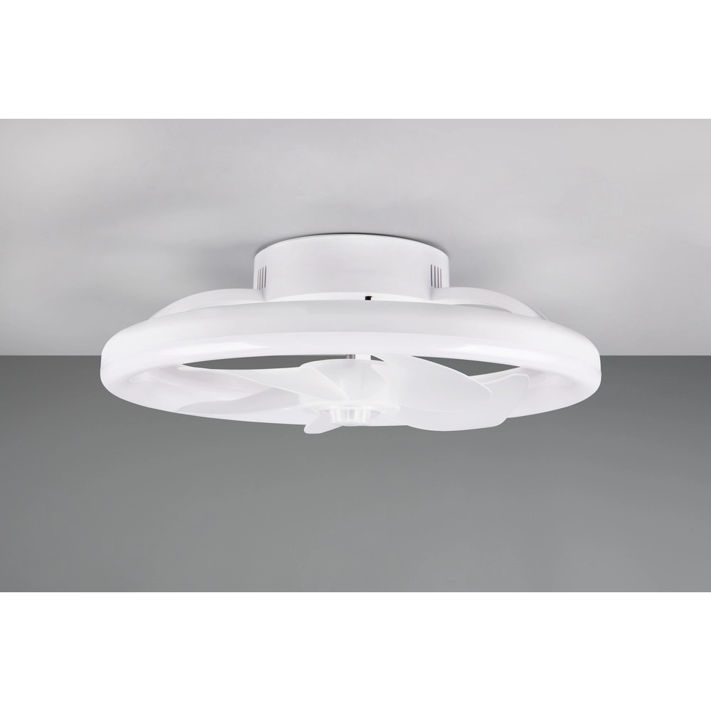 Design plafondventilator Pajala wit Ø 40cm Trio 4017807688207