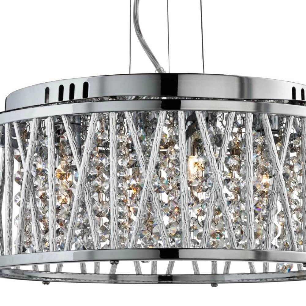 Designvolle hanglamp Elise Ø 35cm Searchlight 5053423039428