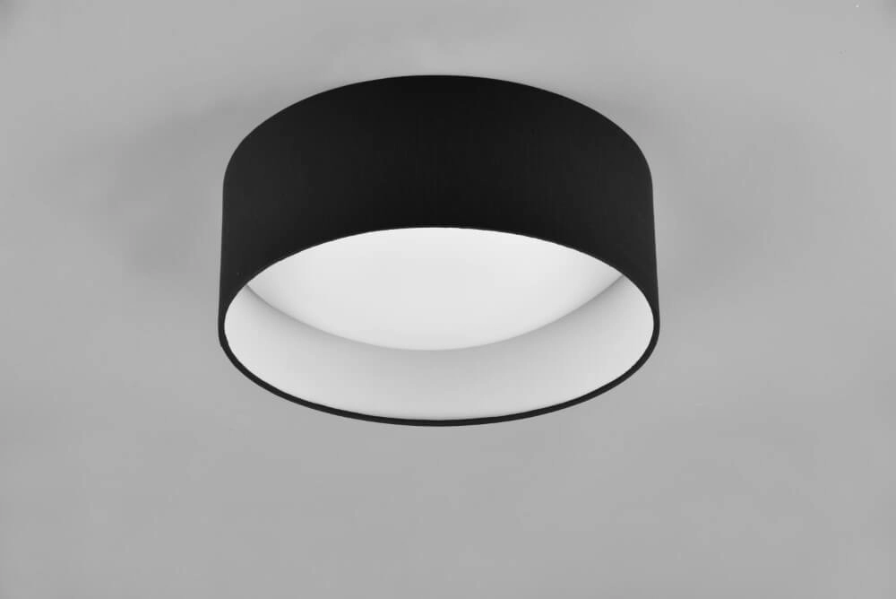 Plafondlamp Locarno zwart Trio 4017807574371