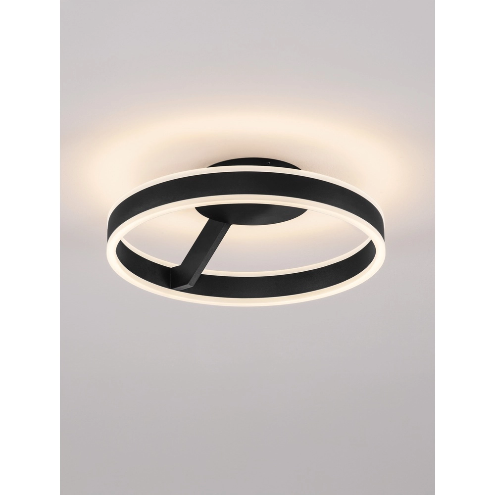 Plafondlamp Bianco zwart Ø 40cm Lyora 5212017473813