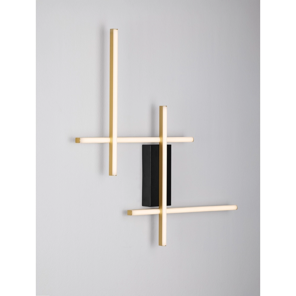 Wandlamp Apecho goud Lyora 5212017468611