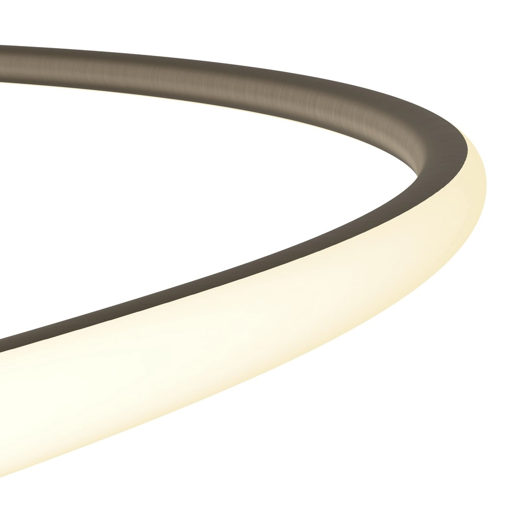 Moderne hanglamp Racale Ø 78cm brons Eglo 9008606391424