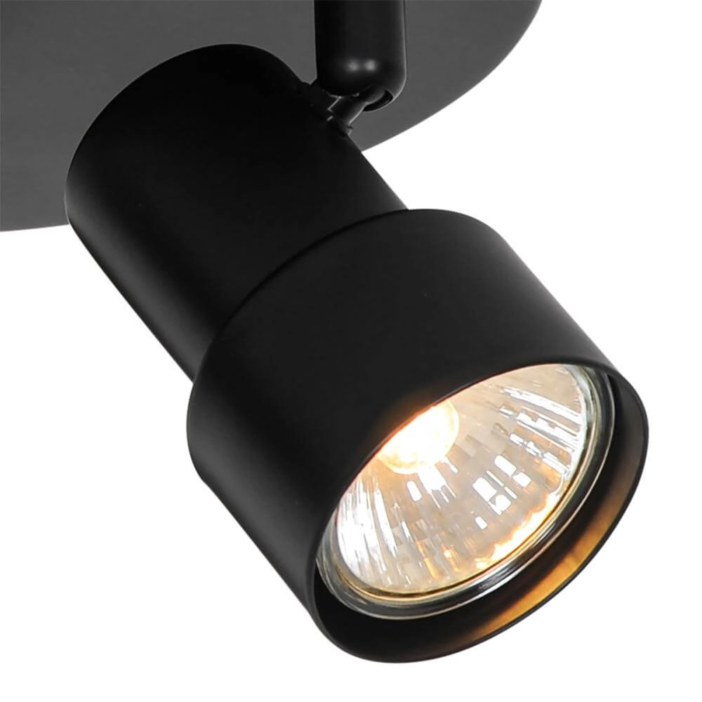 3-lichts plafondlamp Boston zwart Nordlux 5704924024511