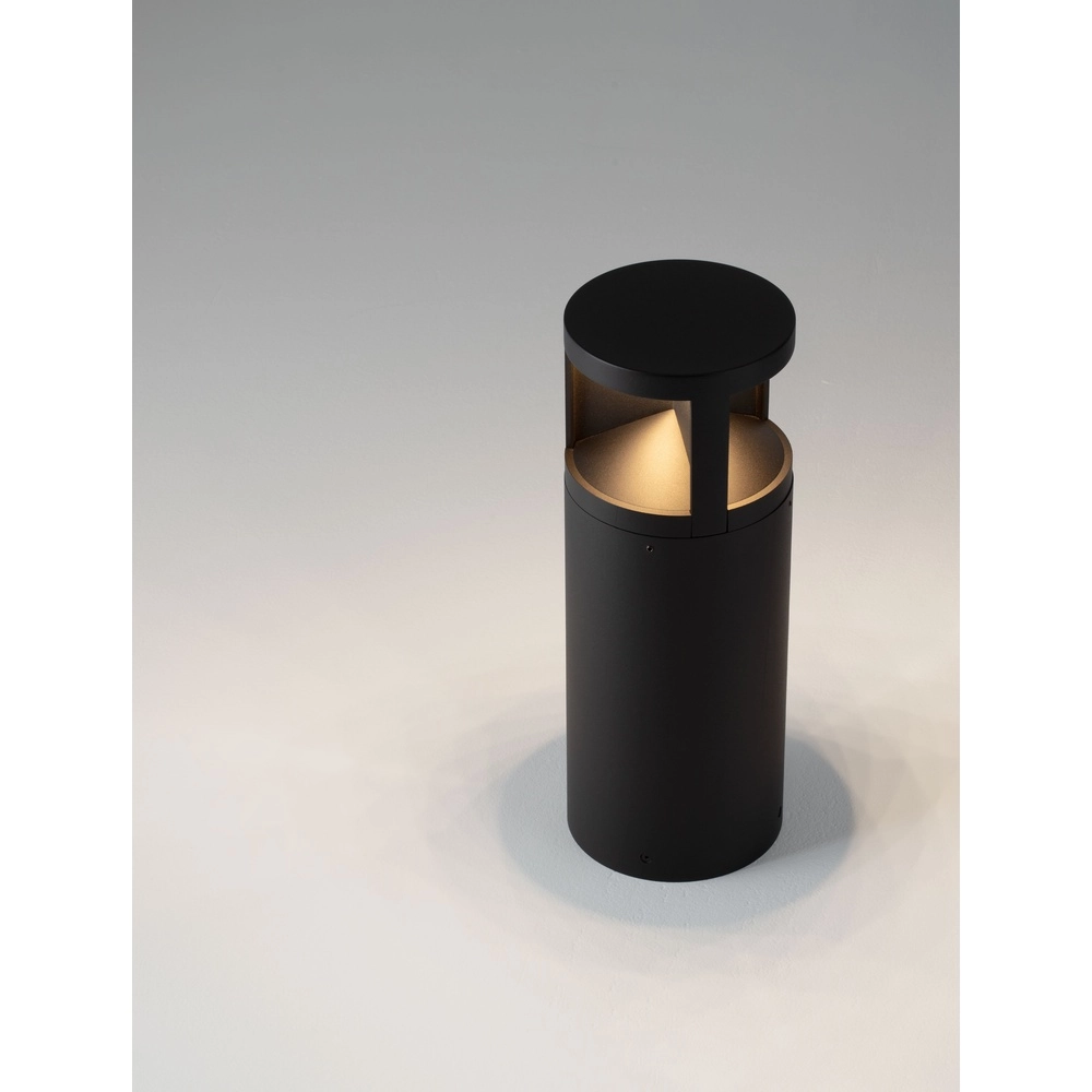 Zwarte padverlichting Soul 43cm