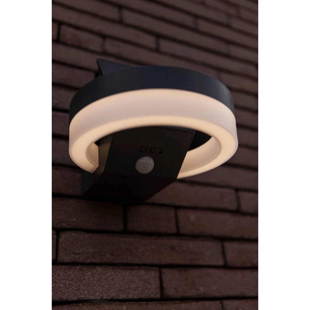 Sensor buitenlamp Runda op zonne energie Lutec 6939412016337
