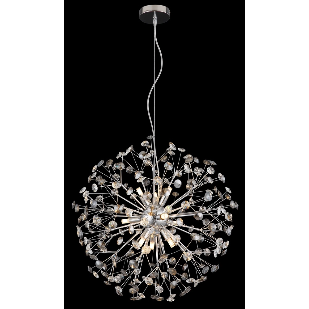 Hanglamp Katrina chroom Ø 60cm Globo 9007371475346