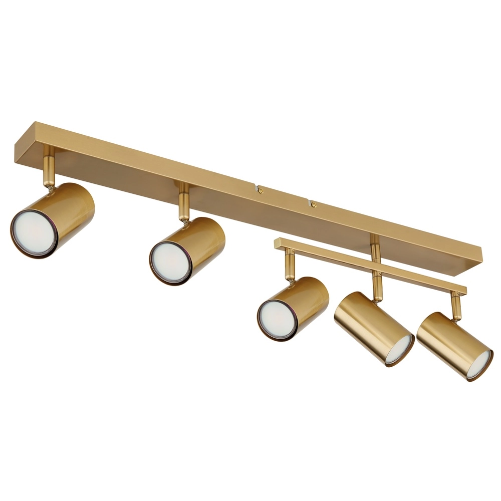 Plafondlamp 5-lichts Robby goud Globo 9007371449088