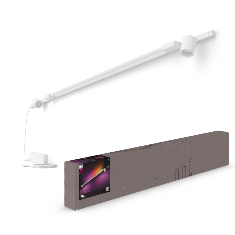 Hue Perifo - White and color set van 2 wandspots en gradient wit Philips 8719514407909