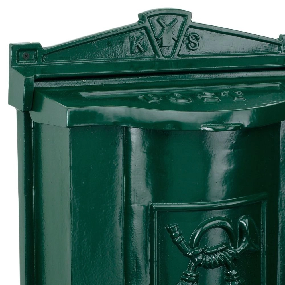 Mailbox Postbox B21 muurbus - zwart KS verlichting 8714732172141