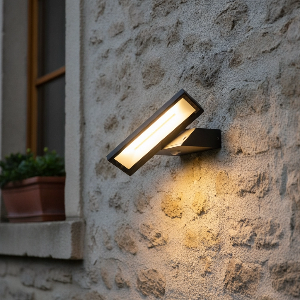 Solar wandlamp Prim antraciet