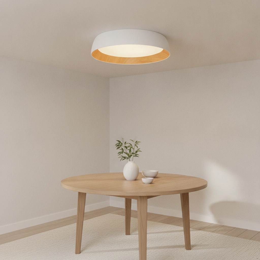 Plafondlamp Sigi  Ø 60cm wit