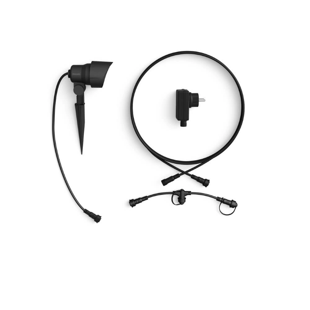 Prikspot Spike antraciet Philips 8719514477216