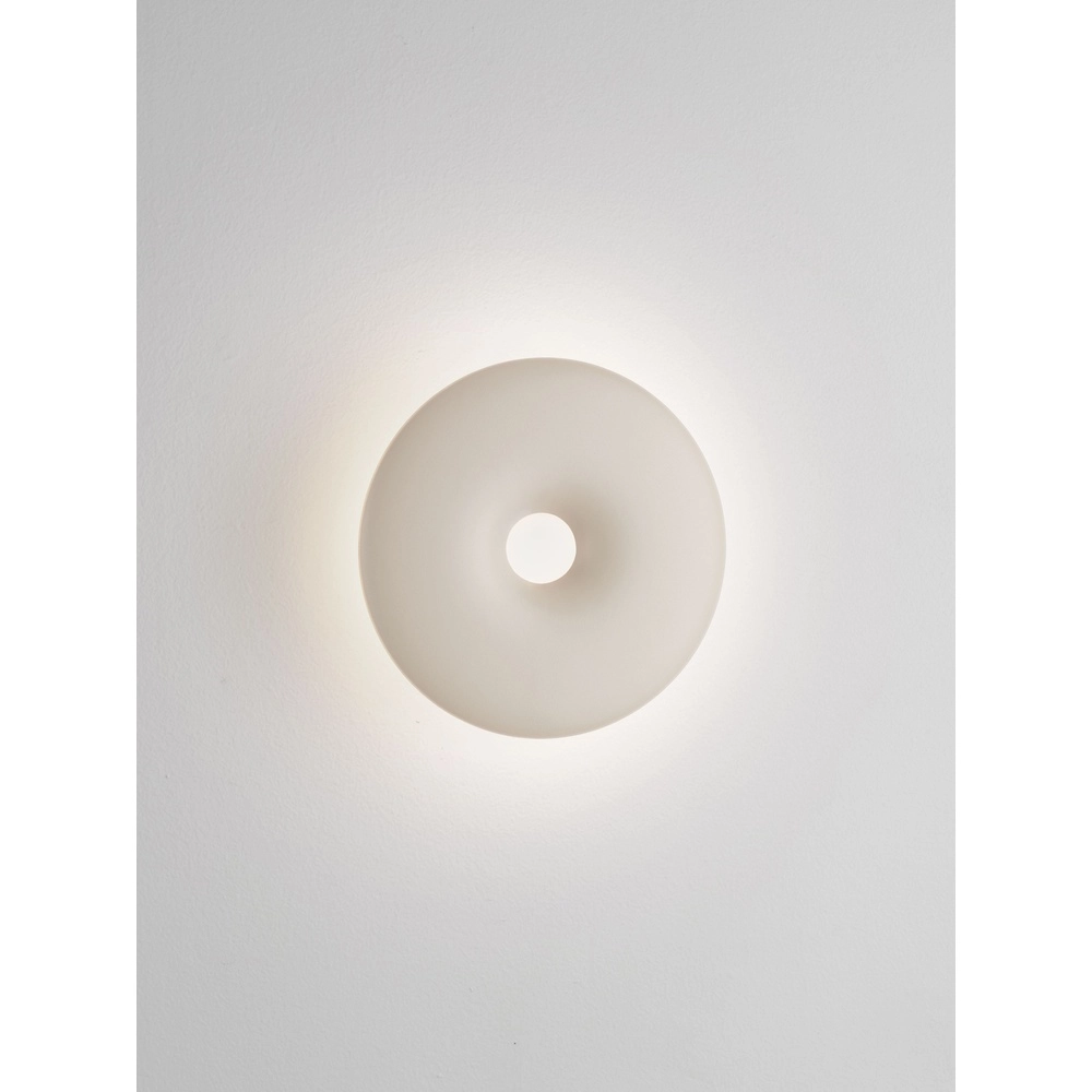 Unieke wandlamp Splash rond zand bruin Lyora 5212017497222