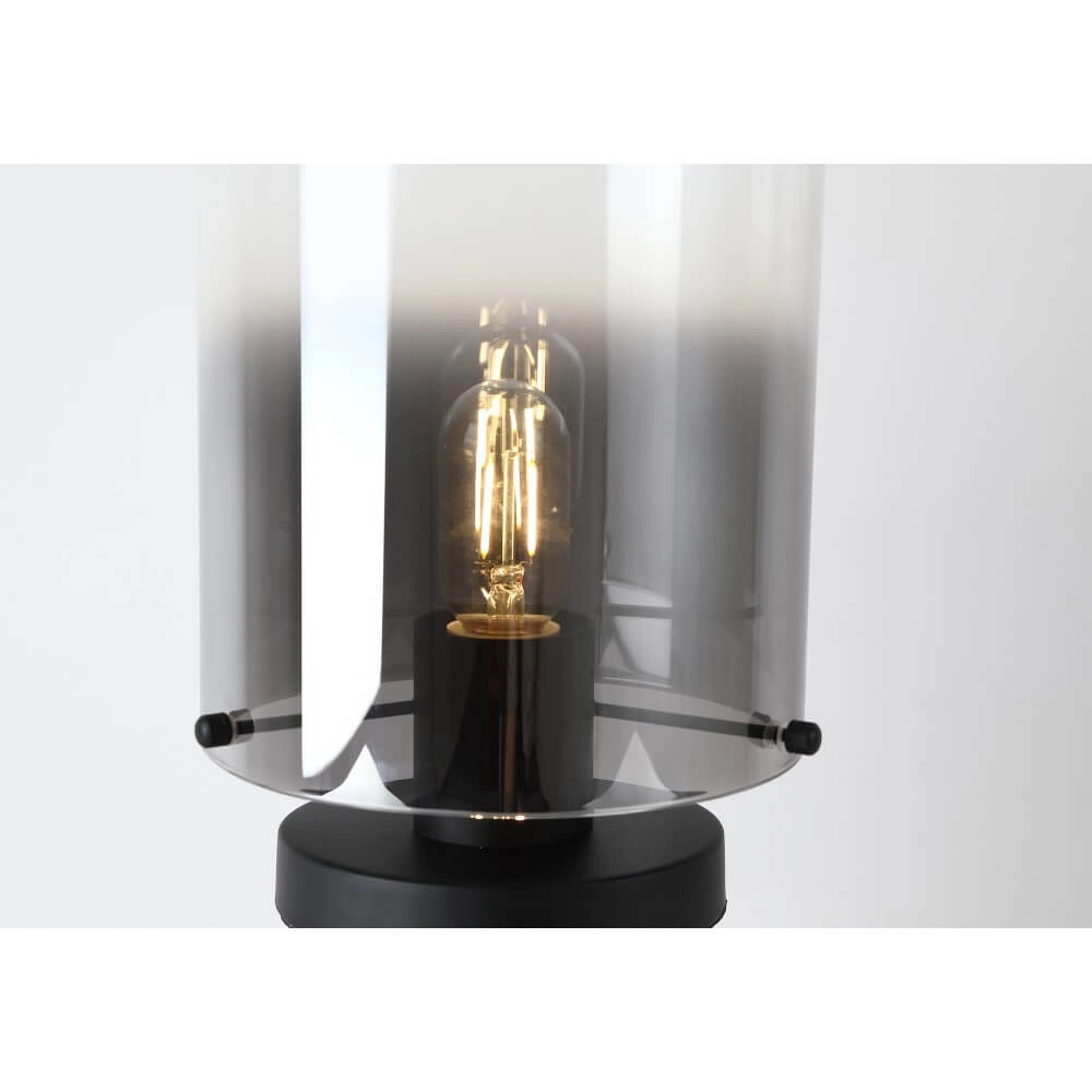 Zwarte tafellamp Sweden design Searchlight 5053423272153