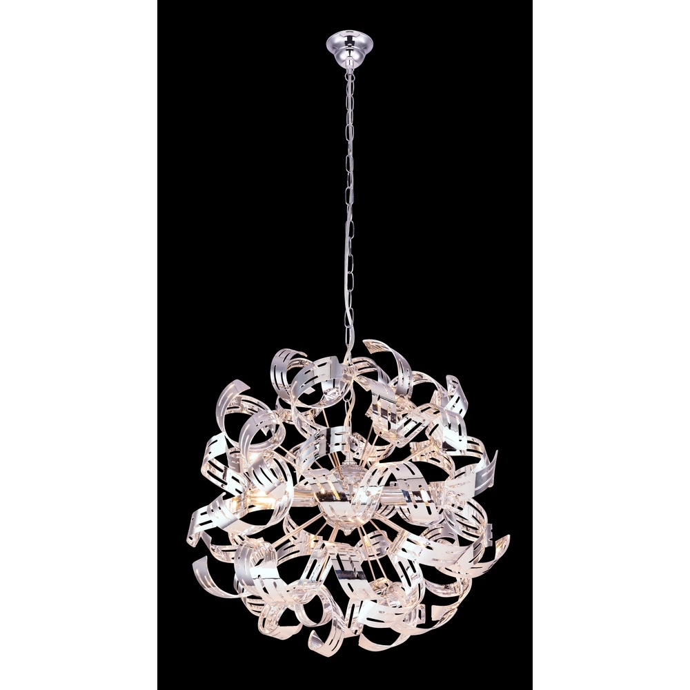 Hanglamp Falla chroom Globo 9007371385263