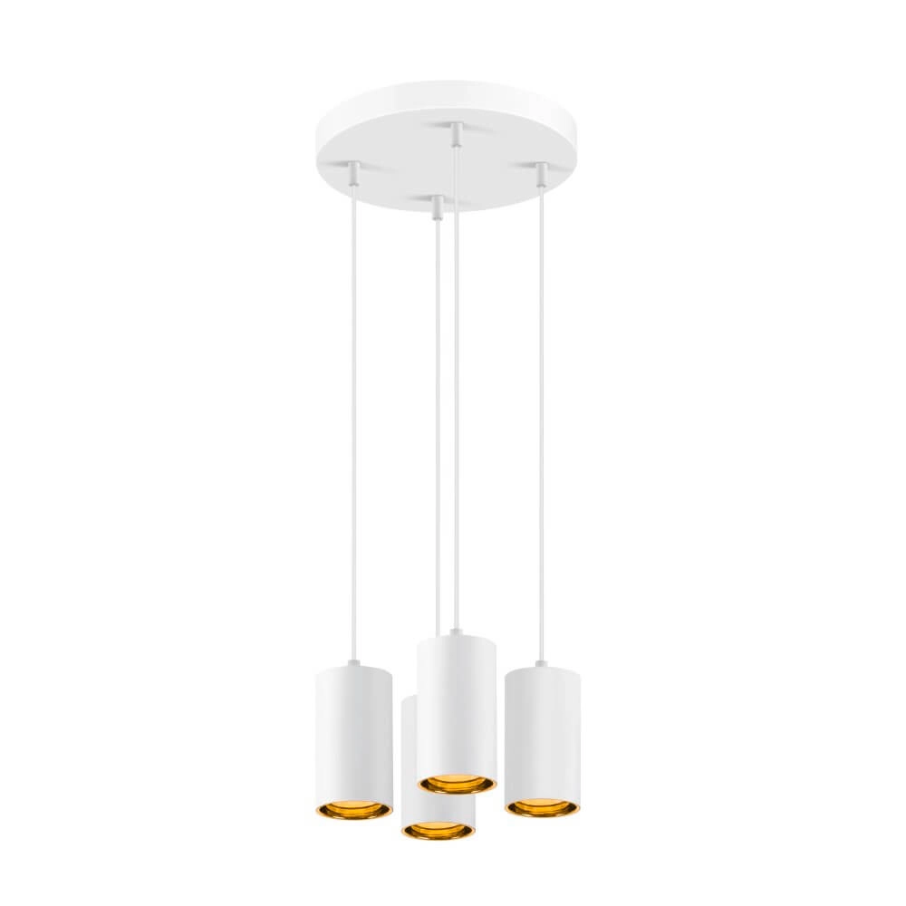 Pendel hanglamp Asto Tube wit 4x GU10 SLV 4024163266024