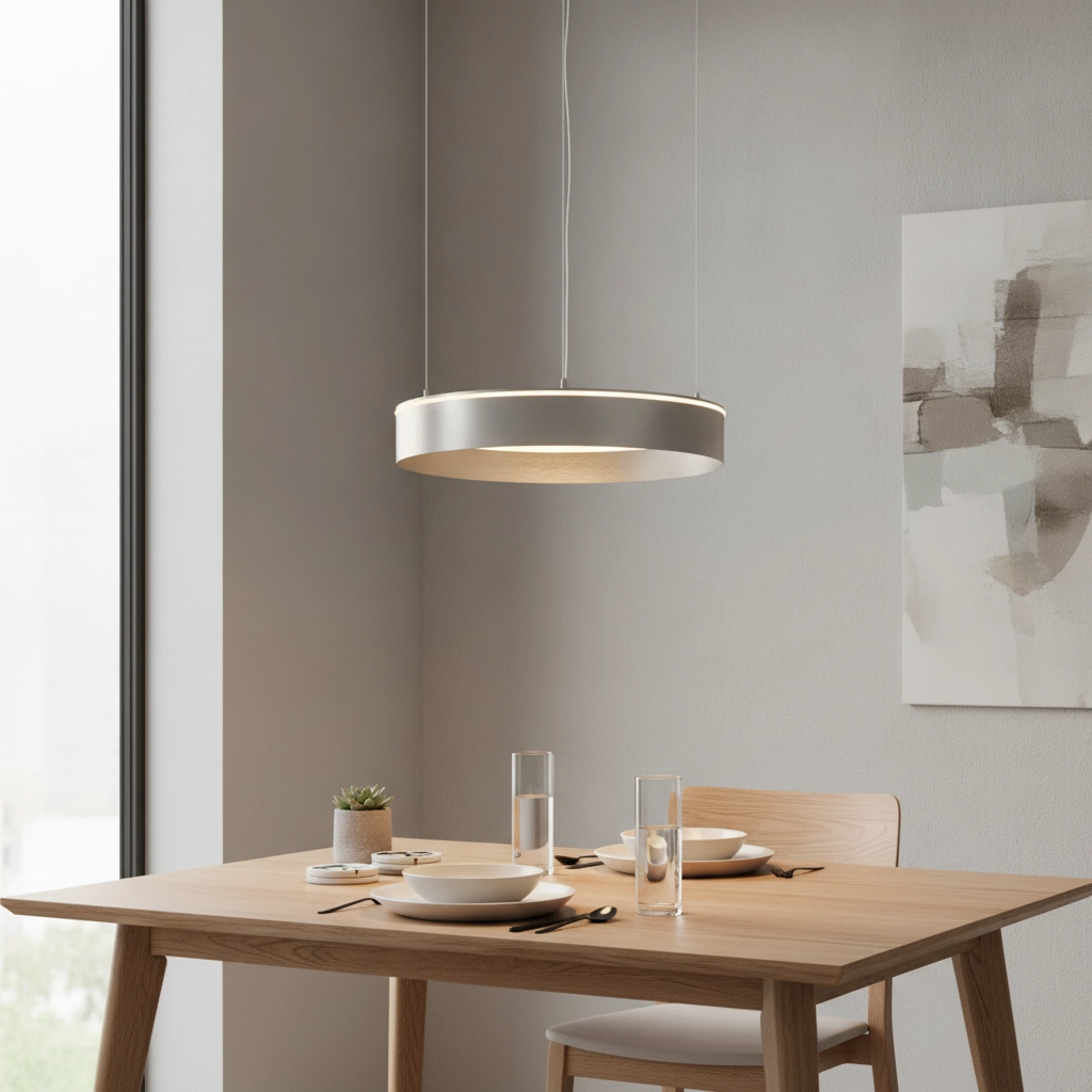 Moderne hanglamp Olivia nikkel Ø 60cm