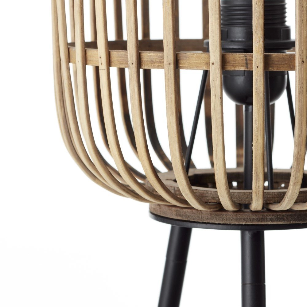 Vloerlamp Woodrow Landelijk Brilliant 4004353347535