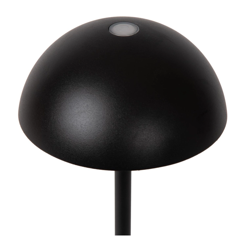 Oplaadbare tafellamp Joy IP54 zwart Lucide 5411212151940
