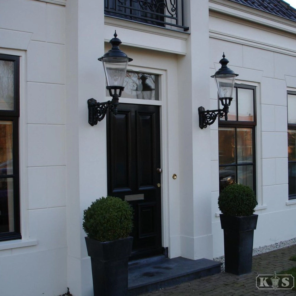 Nostalgische buitenlamp Amsterdam zwart KS verlichting 8714732121545