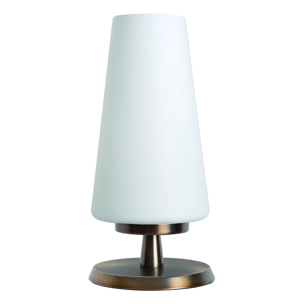 Tafellamp Chloe Touch koper brons Ø 10cm