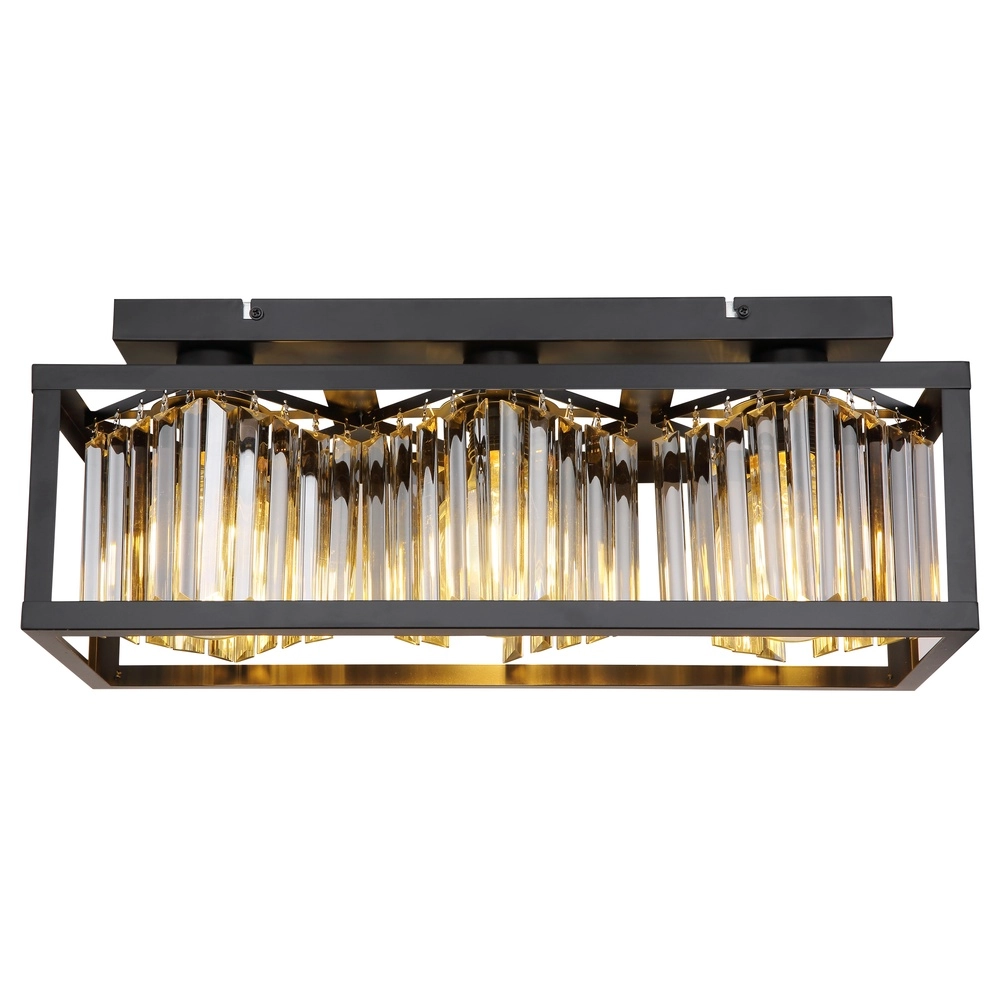Plafondlamp Mathilde zwart Globo 9007371433117