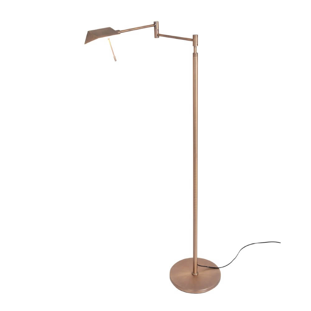 Bronzen leeslamp Retina met led Steinhauer 8712746135671