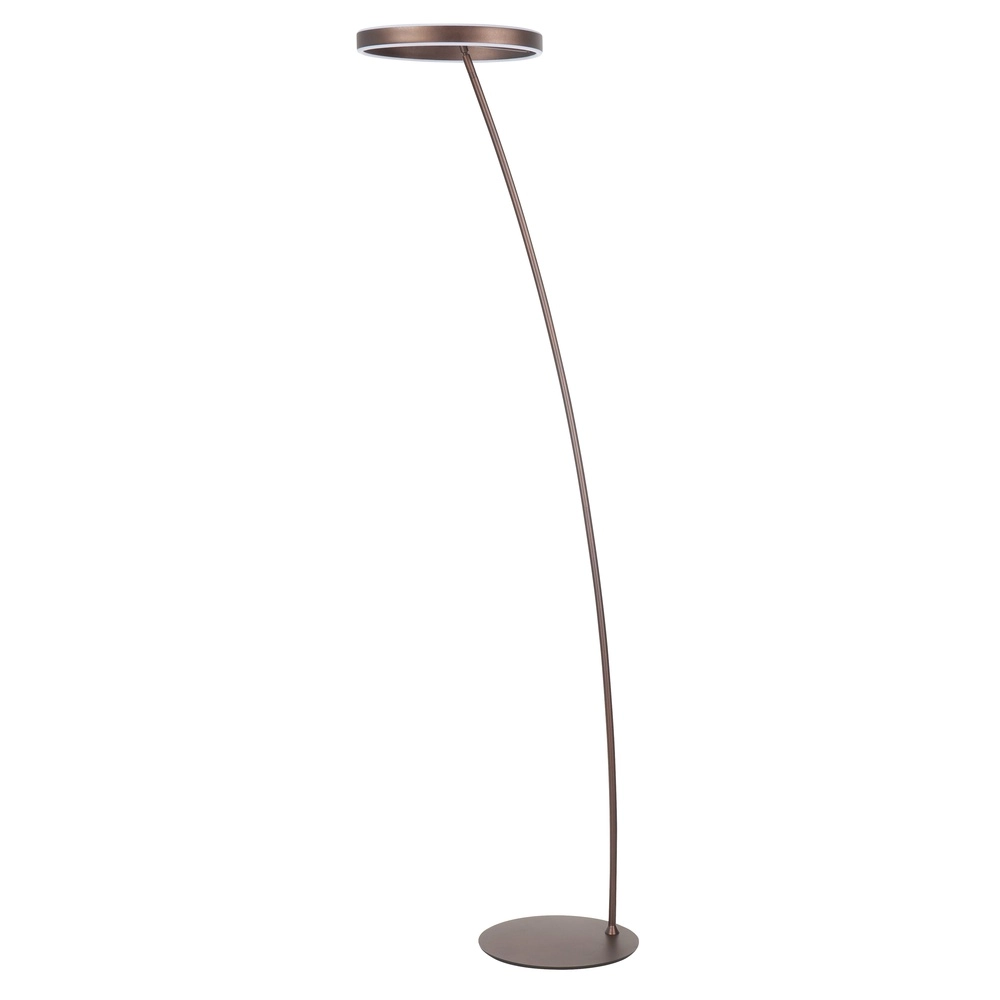 Strakke vloerlamp Emma choco