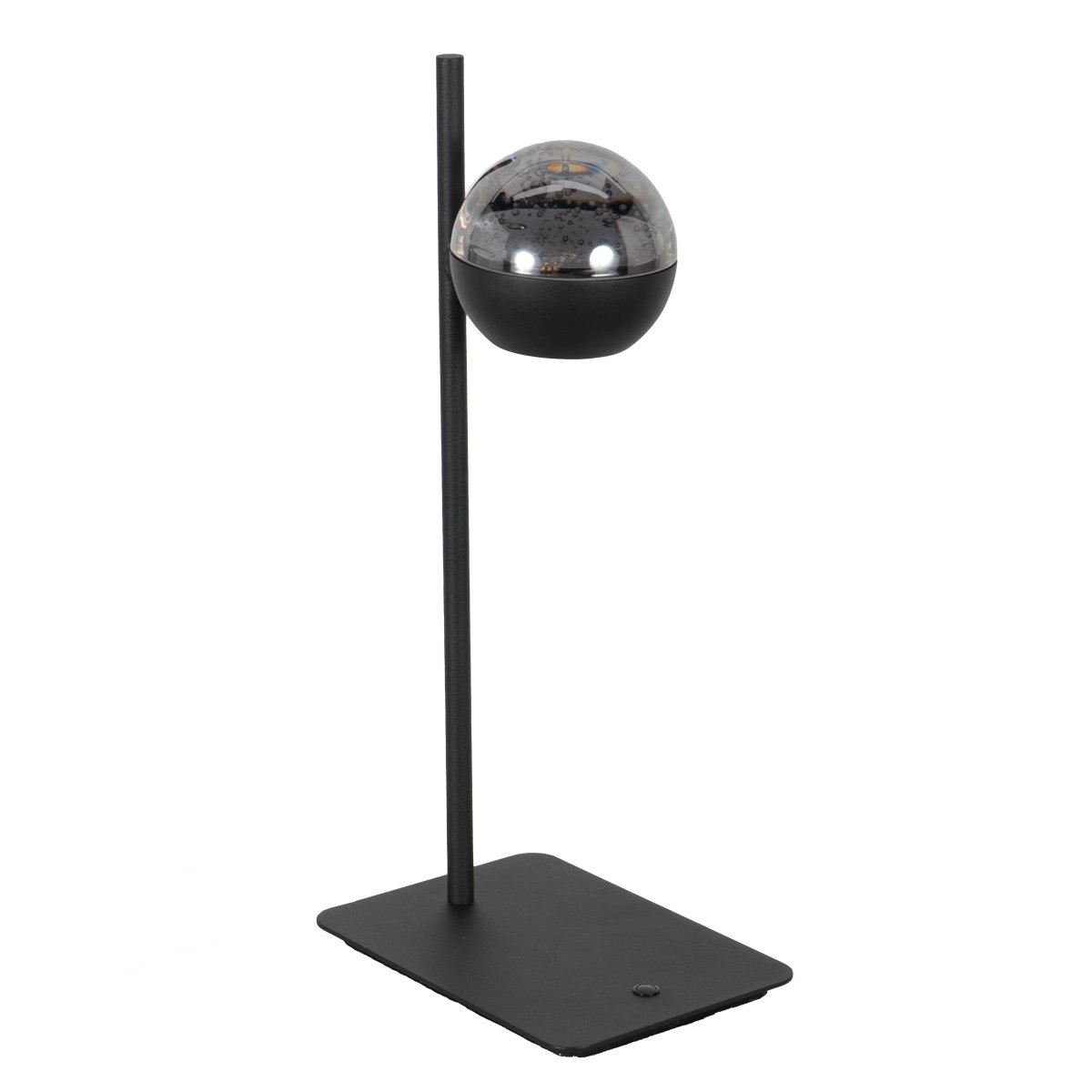 Led bureaulamp Belluno zwart met glas - dimbaar Steinhauer 8712746183962