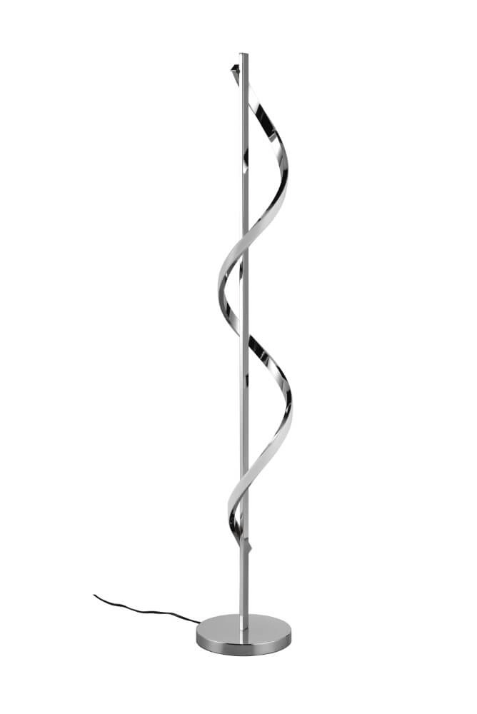 Staande vloerlamp Isabel 120cm hoog chroom