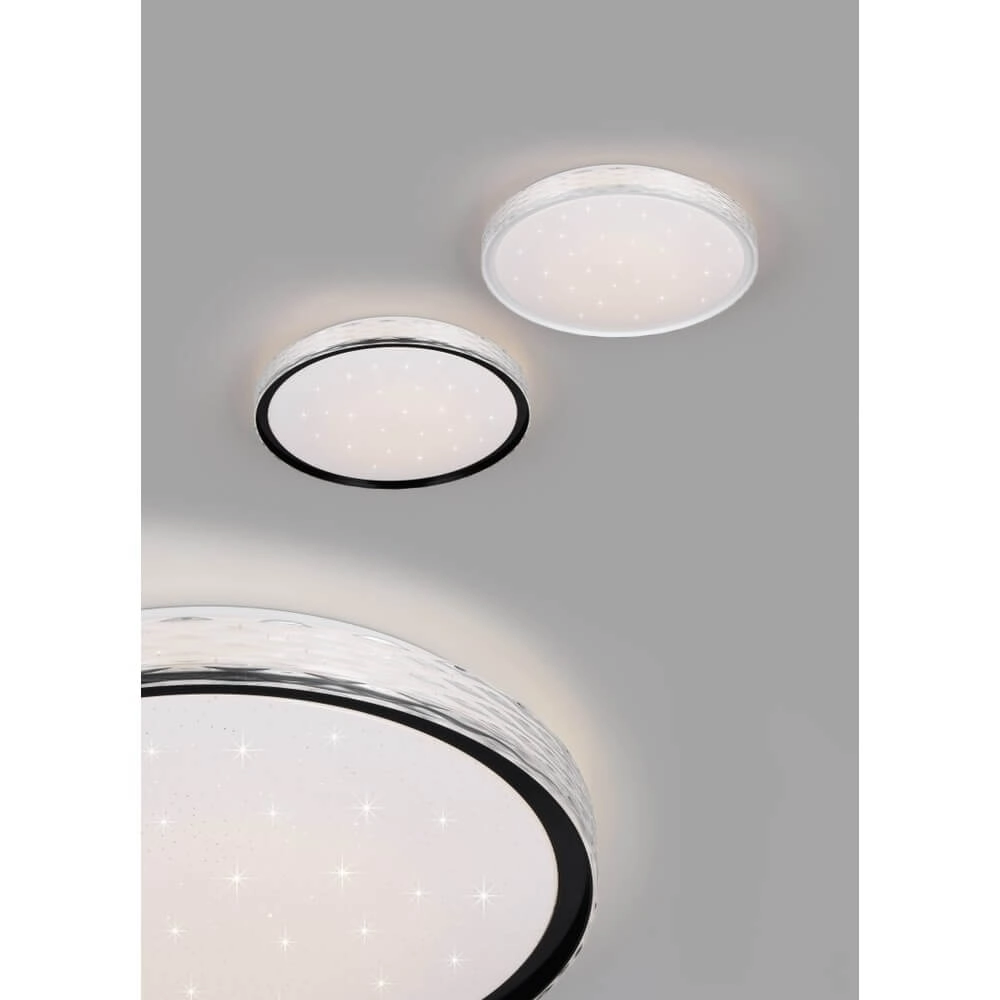 Plafonniere Varda met sterreneffect Ø 39cm Trio 4017807640625