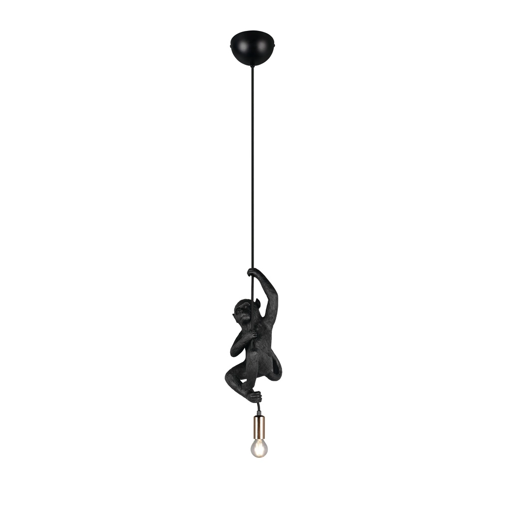 Hanglamp Fips aapje zwart