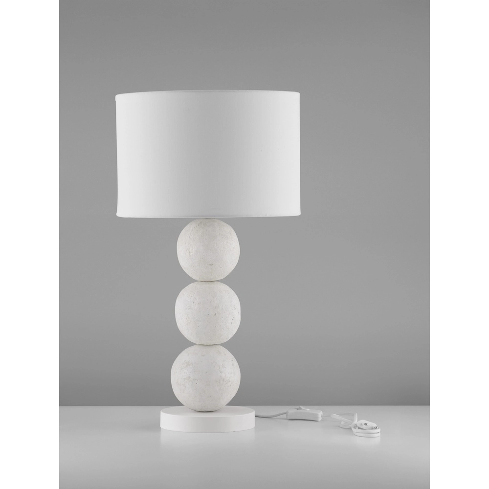 Witte tafellamp Chamois design Lyora 5212017468208