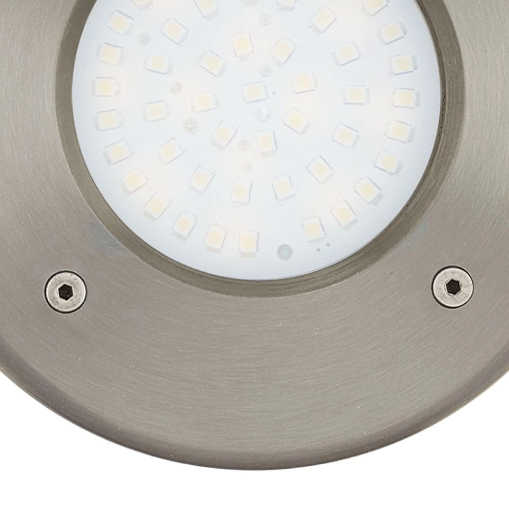 Buitenspot Lamedo rond RVS Eglo 9002759934828
