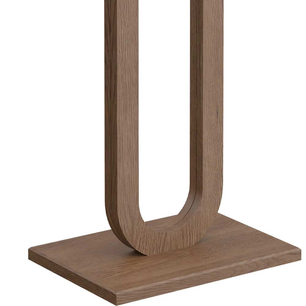 Vloerlamp Sino Loop donker hout Masterlight
