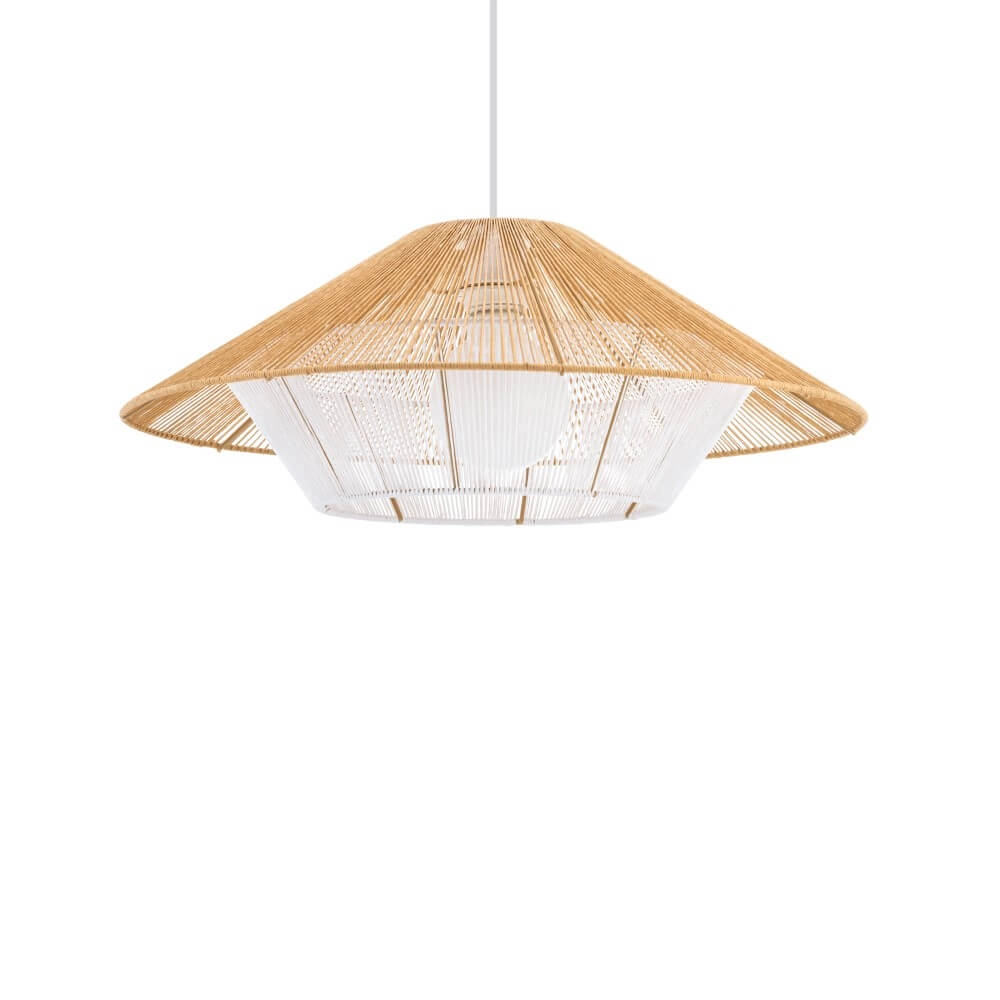 Rotan hanglamp Japandi M Ø 60cm Lyora 5903139111577