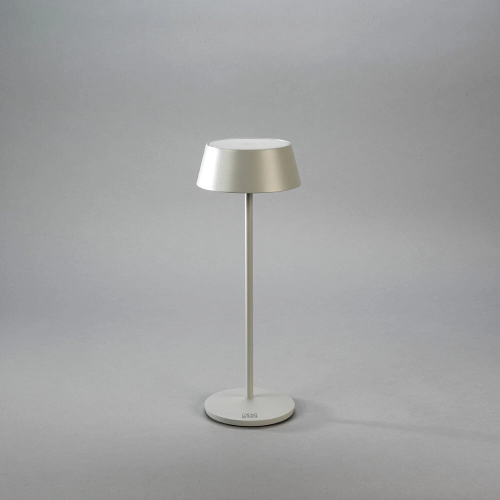 Oplaadbare tafellamp Menton grijs