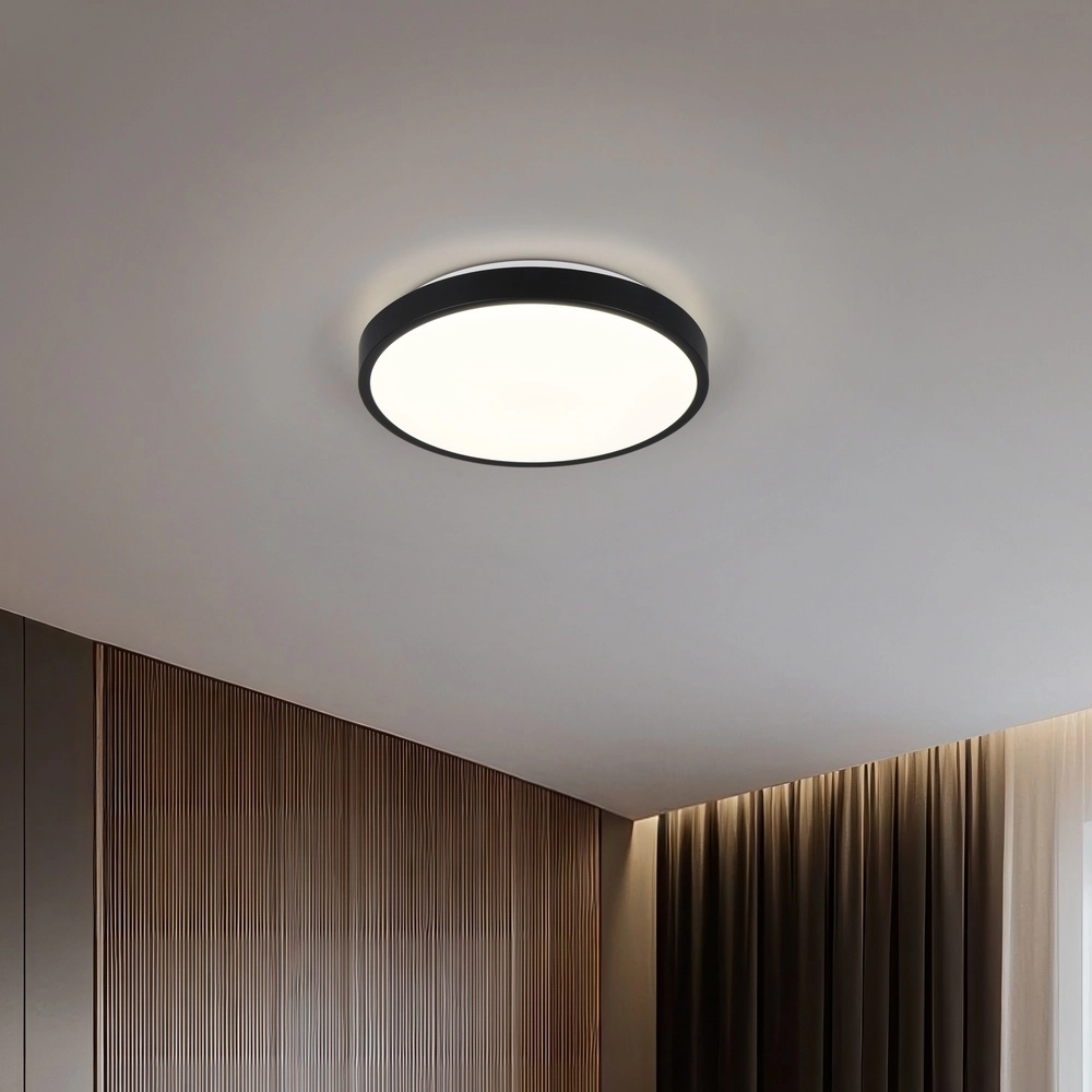 Plafondlamp Slope zwart