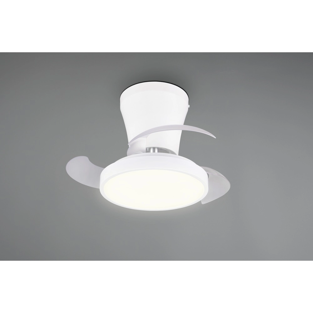 Kleine ventilator Moss wit Ø 22cm Trio 4017807688924