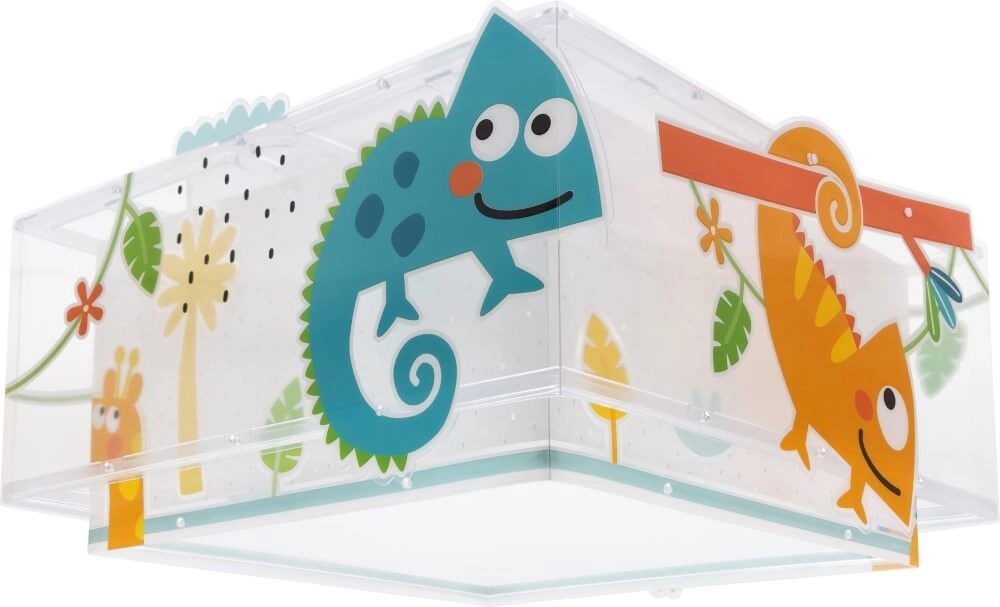 Design kinderkamer plafondlamp Happy Jungle Dalber 8420406003306