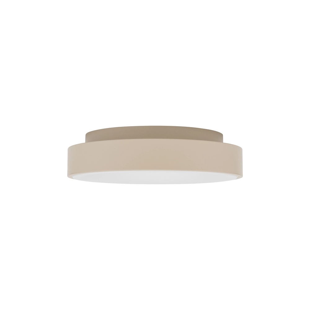 Plafondlamp Nikki Led zand bruin Ø 38cm - 3000K Lyora 5903139123631