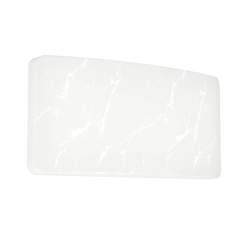 Witte wandlamp Allerona 28,5cm
