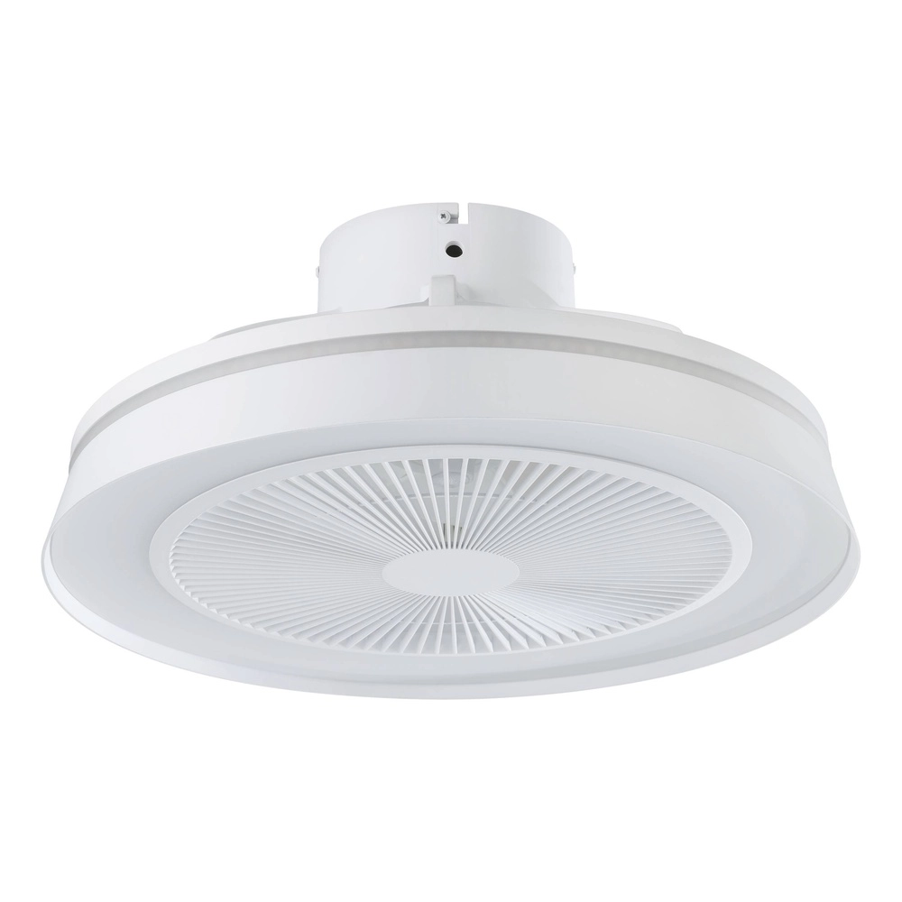 Witte plafondventilator Vallonia Ø 48cm
