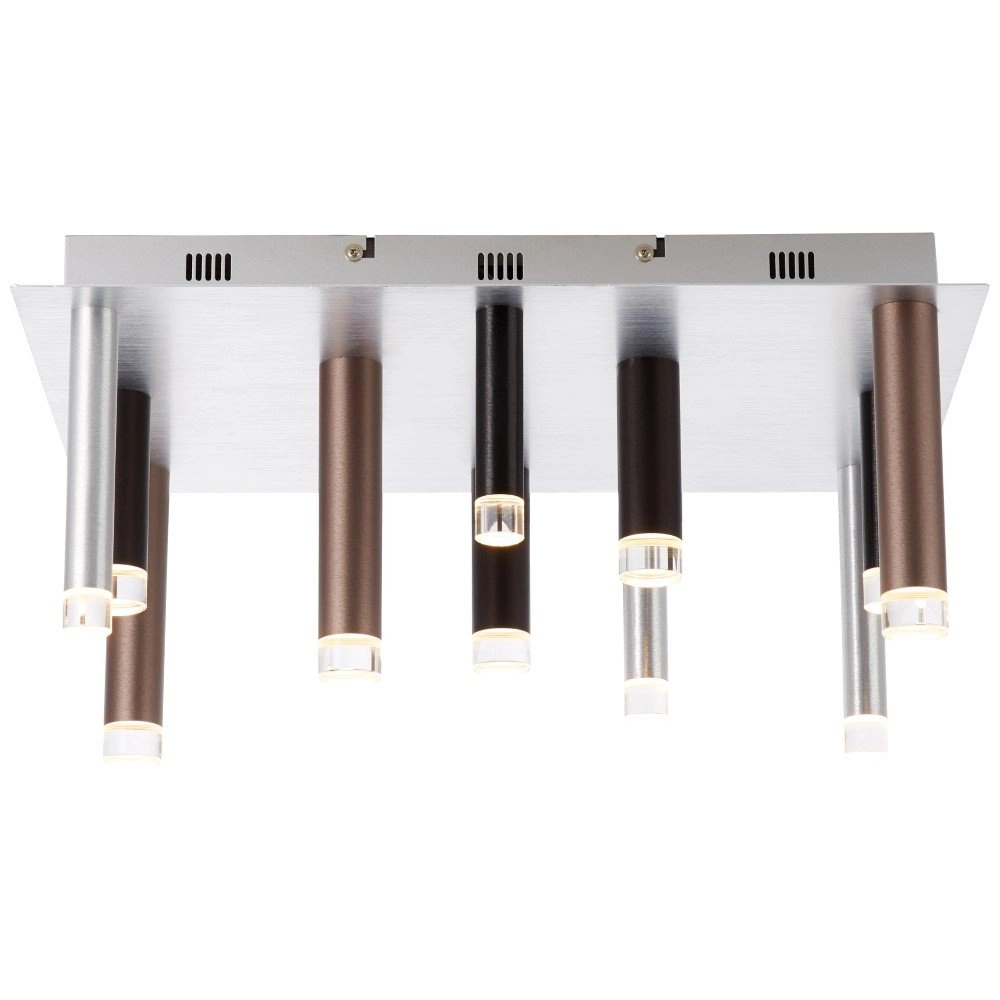 Vierkante plafondlamp Cembalo met led Brilliant 4004353342332