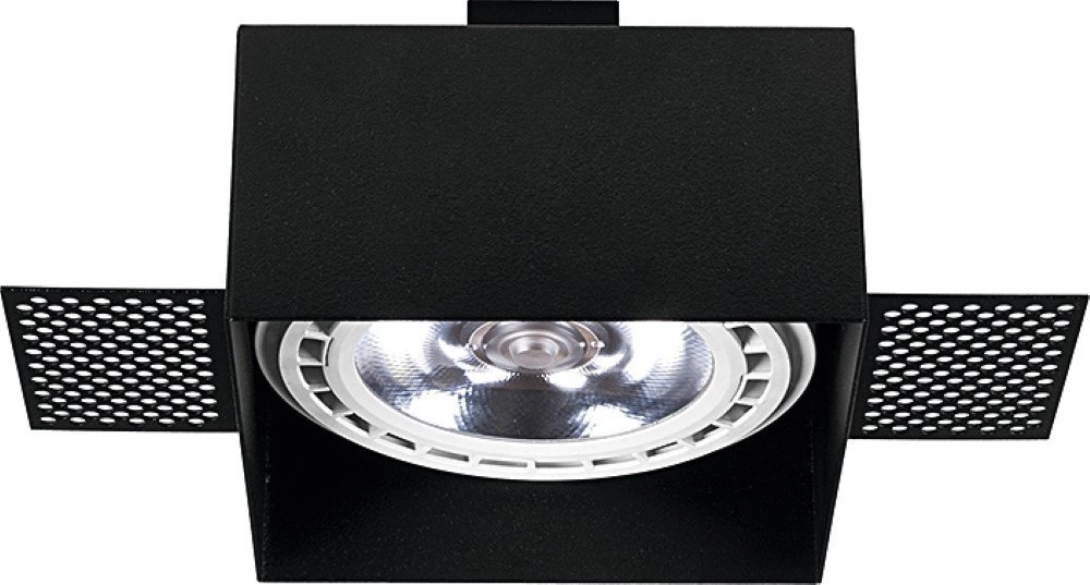 Trimless inbouwspot Mod ES111 zwart